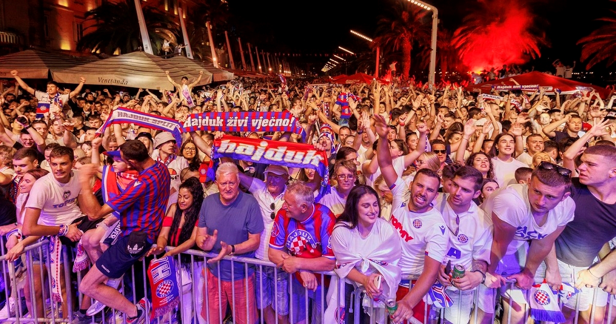 Sprema se doček Hajdukovih juniora na splitskoj Rivi. Hajduk objavio detalje