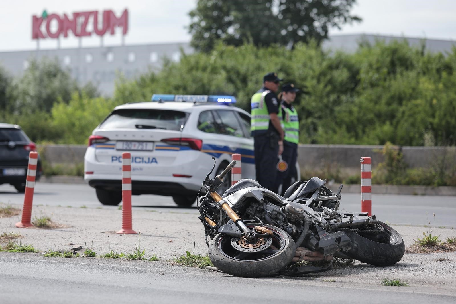 Policija traži svjedoke jučerašnje nesreće u Zagrebu, poginuo je motociklist