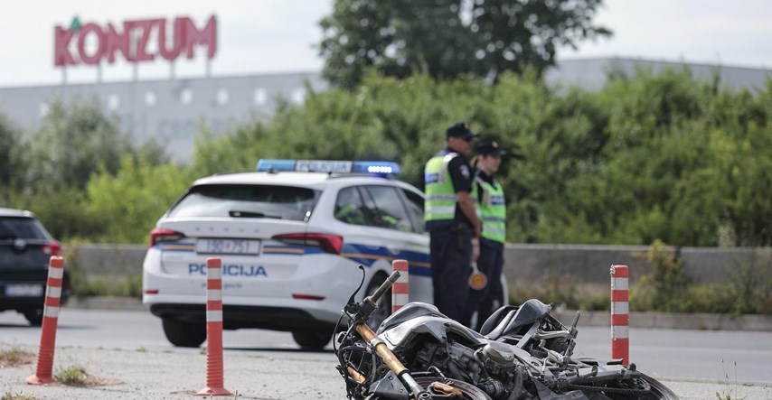 Policija traži svjedoke jučerašnje nesreće u Zagrebu, poginuo je motociklist