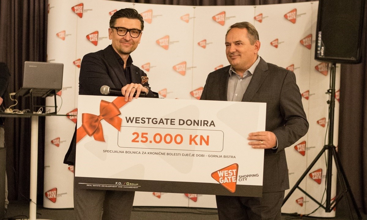 Westgate donirao dječjoj bolnici u Gornjoj Bistri