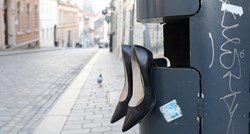 Fotka dana: Napuštene cipele u Zagrebu čekaju novu vlasnicu