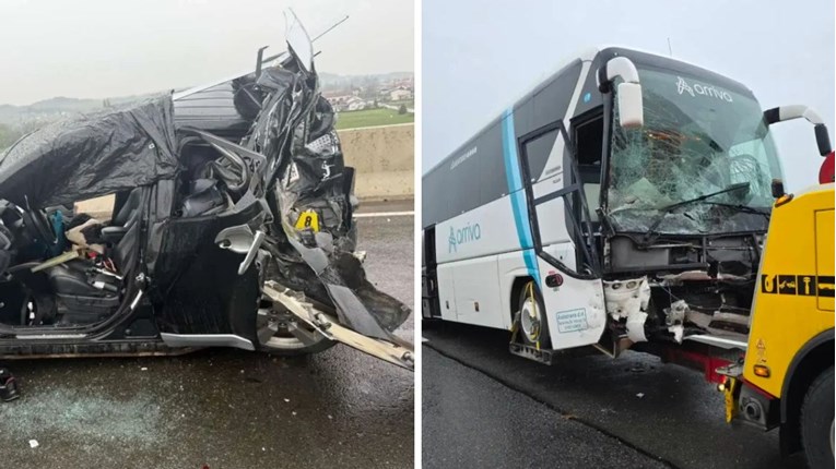 Detalji strašne nesreće na A1: Poginuo Ukrajinac, kaznena prijava vozaču autobusa