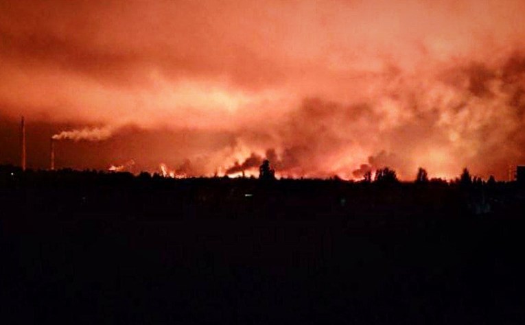 Rusija tvrdi da je pogodila rafineriju koja opskrbljuje ukrajinsku vojsku gorivom