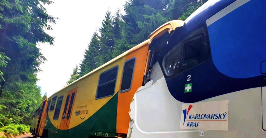Sudar vlakova u Češkoj, najmanje dvoje mrtvih i 24 ozlijeđenih