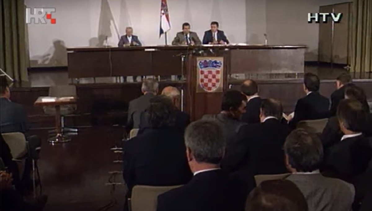 VIDEO Prije točno 30 godina sabor je raskinuo veze sa SFRJ