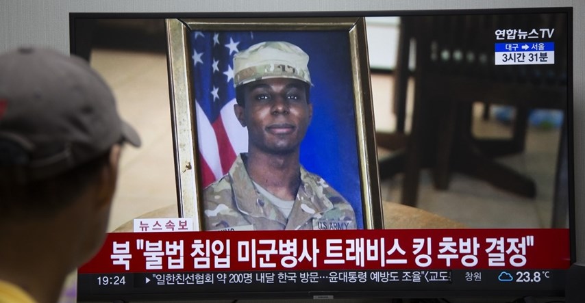Američki vojnik protjeran iz Sjeverne Koreje, u američkom je pritvoru