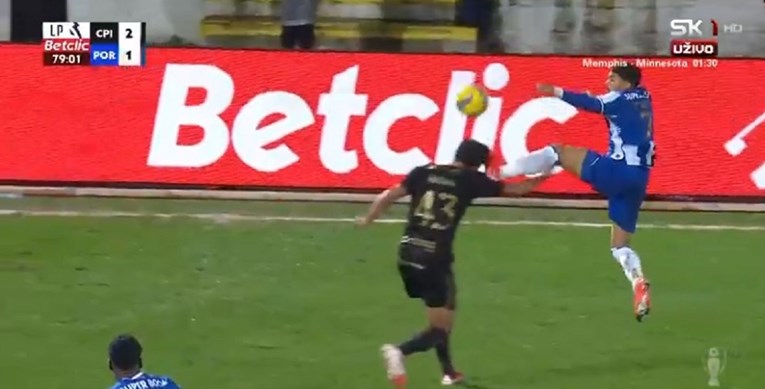VIDEO Brutalan start zvijezde Porta za izravan crveni i prekid senzacionalnog niza
