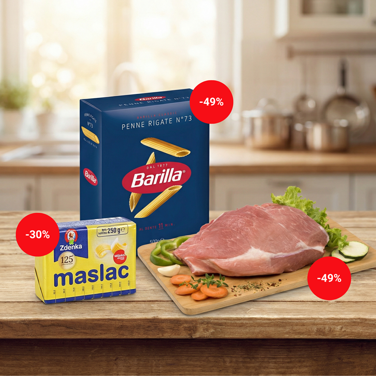 Barilla tjestenina na 49% popusta - isplati se napraviti zalihe