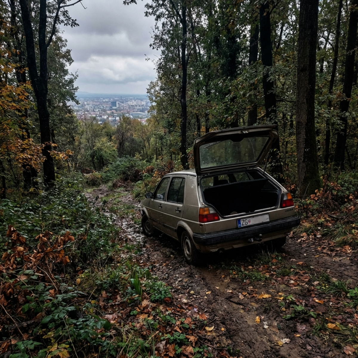 U Zagrebu ugurao ženu u prtljažnik automobila i odveo u šumu. Tamo ju je prebio