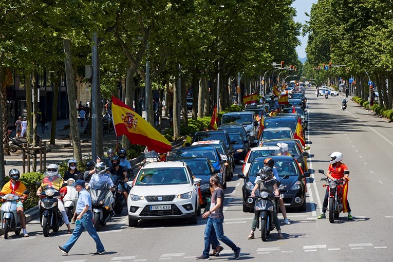 Diljem Španjolske protuvladini prosvjedi
