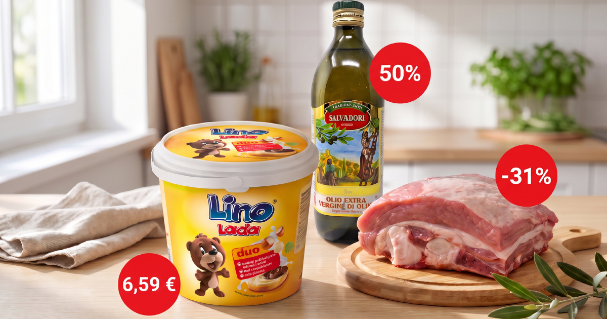 Maslinovo, buđola, pizza, čokolade, keksi... Našli smo hrpu toga na 50%