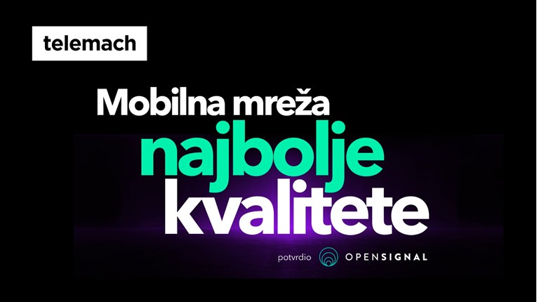 Telemach je dobio priznanje – njegova mobilna mreža najkvalitetnija je u Hrvatskoj