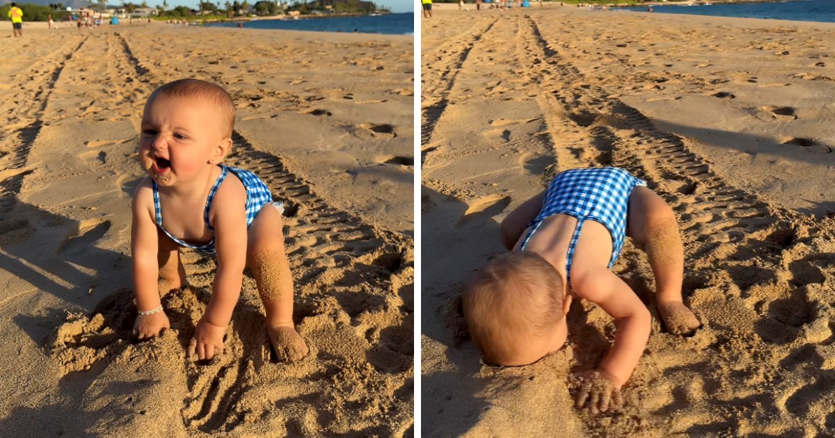 Mama mislila da će snimiti prvo samostalno ustajanje kćeri, umjesto toga snimila pad