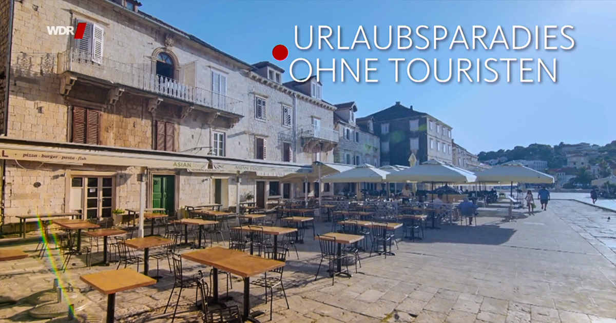 Njemačka televizija o turističkoj sezoni u Hrvatskoj: Raj za odmor bez turista
