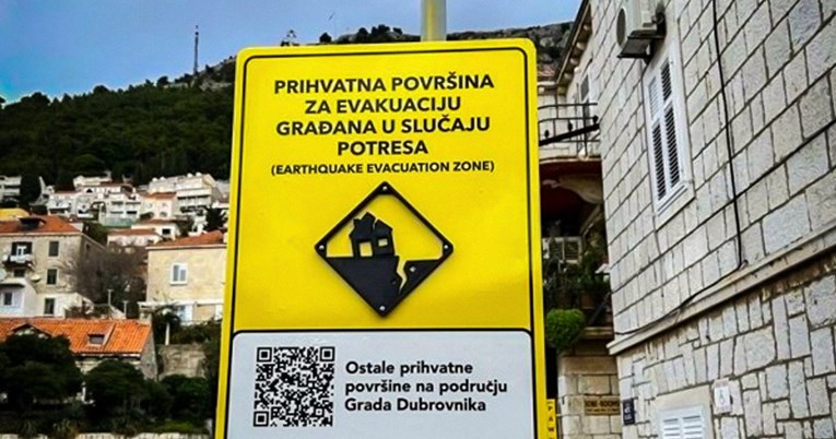 Dubrovnik prvi grad s označenim prihvatnim javnim površinama u slučaju potresa