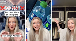 Stjuardesa kaže da u avionu nikad ne biste trebali piti vodu, stručnjaci se slažu
