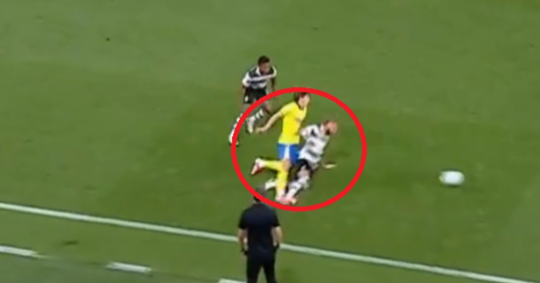 VIDEO Hrvatskog talenta pogodio otvorenim džonom. Belgijac dobio izravni crveni