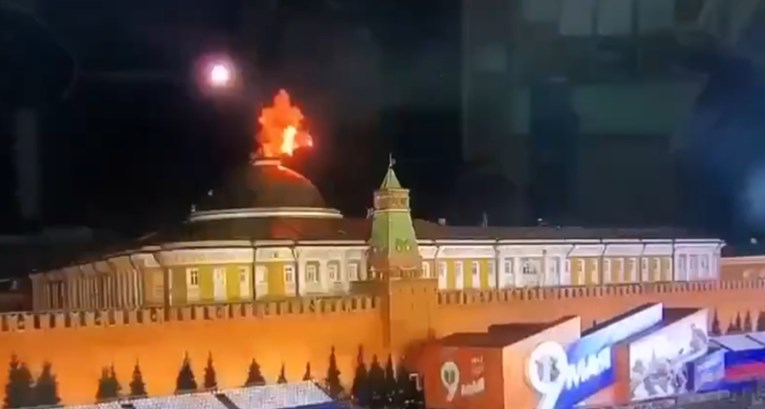 VIDEO Eksplozija iznad Kremlja. Kremlj: Ukrajinci su pokušali ubiti Putina