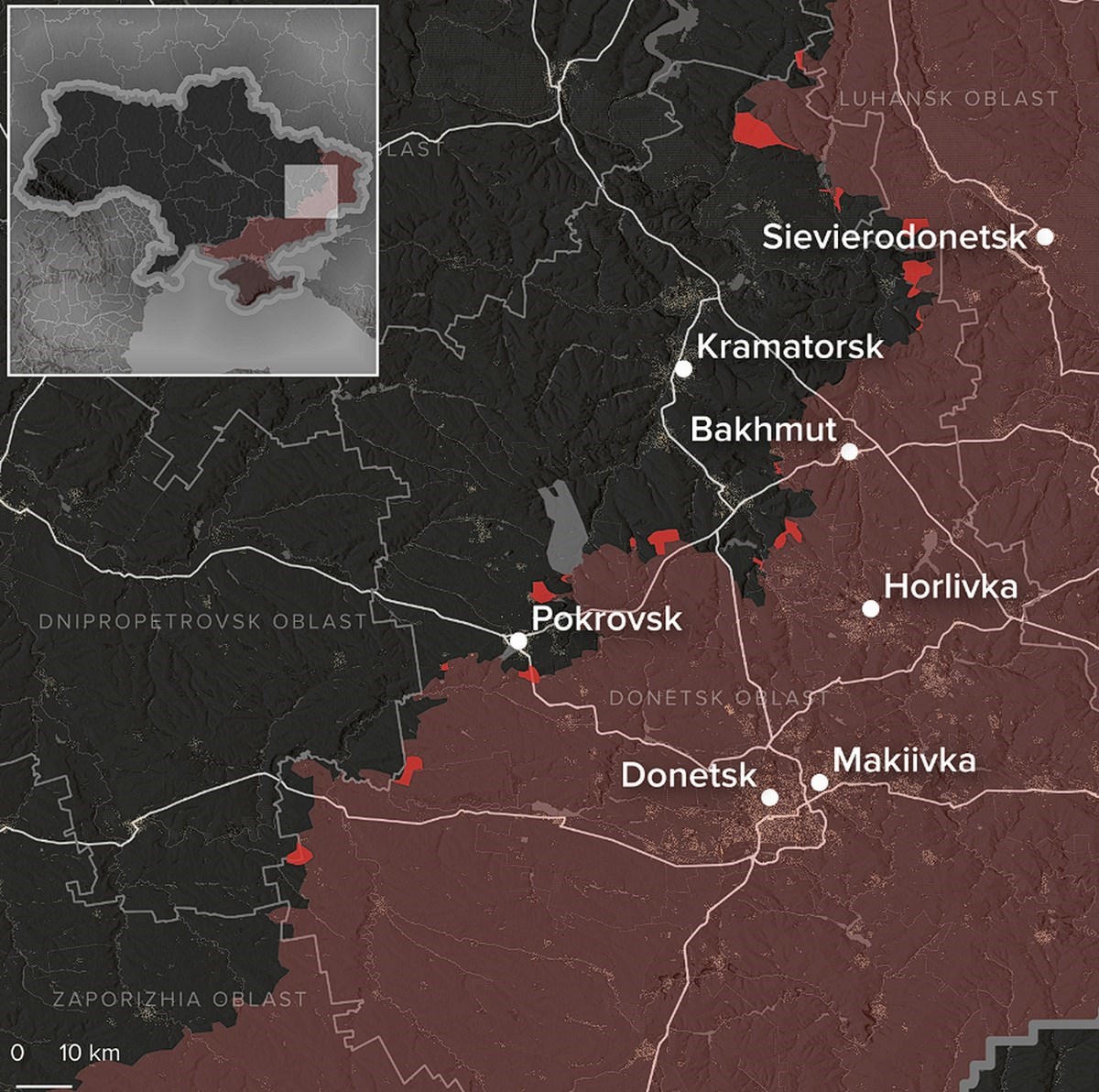 Meduza: Čini se da su ukrajinske postrojbe uglavnom već napustile Pokrovsk