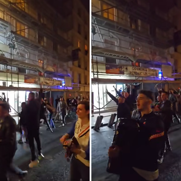 VIDEO Navijači u Parizu pjevaju Majko stara, tamburaši rasplesali ulice pred utakmicu