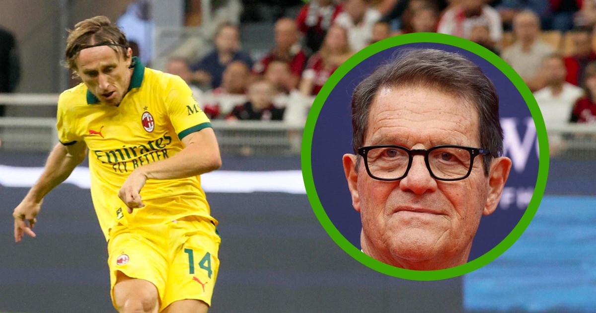 Capello: Modrić? Nevjerojatan