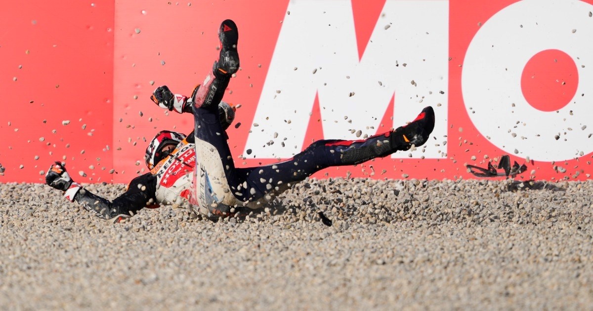 Talijanski motociklist pao tijekom testiranja. Hitno je prevezen u bolnicu