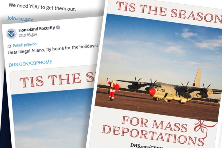 Objava Trumpova ministarstva: "Sezona je masovnih deportacija"