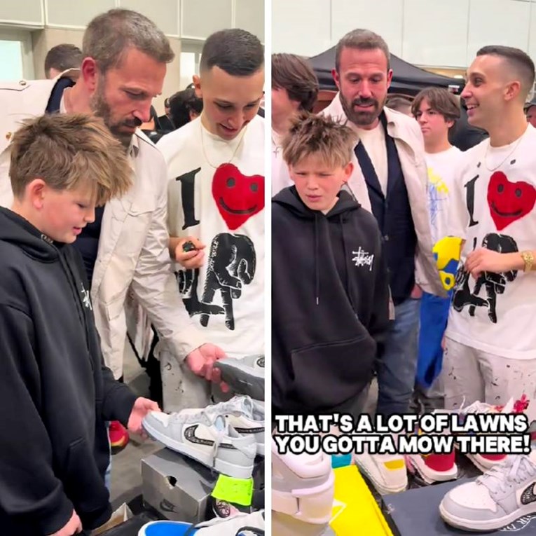 Širi se odgovor Bena Afflecka nakon što ga je sin (13) tražio tenisice od 6000 dolara