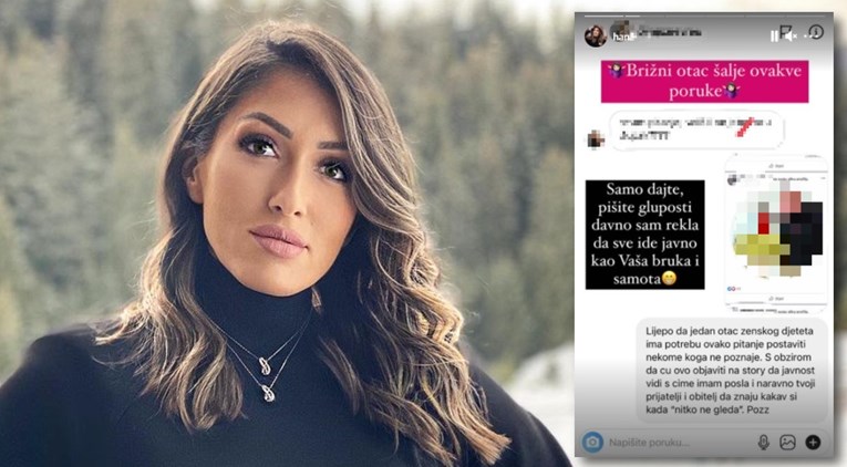 Hana Hadžiavdagić objavila vulgarnu poruku koju je dobila: Brižni otac šalje