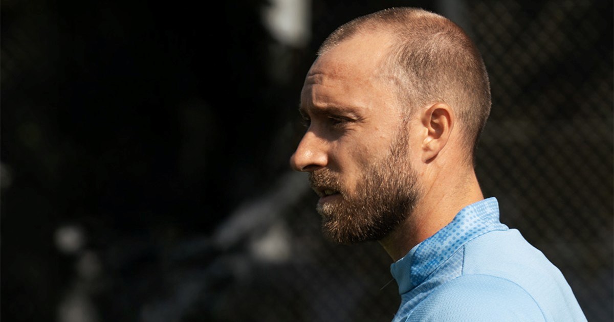 FOTO Eriksen se pojavio na treningu Dinamovog suparnika. Evo zašto