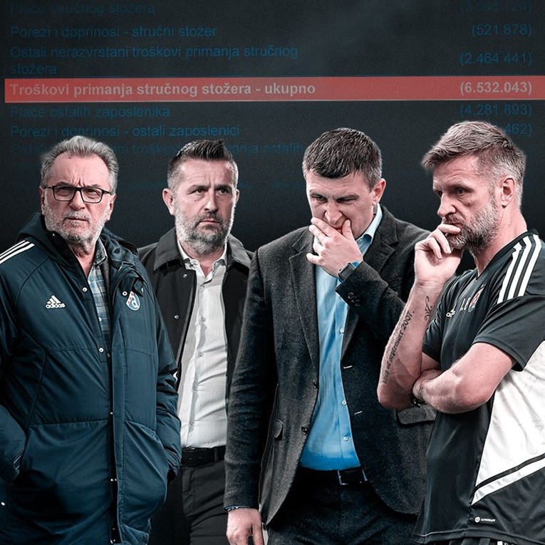 Dinamo otkrio koliko je bogatstvo dao za plaće i otpremnine trenera prošlih godina
