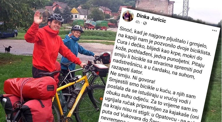 Dinka iz Šarengrada pomogla pokislim turistima: Plakali su od sreće dok su jeli juhu