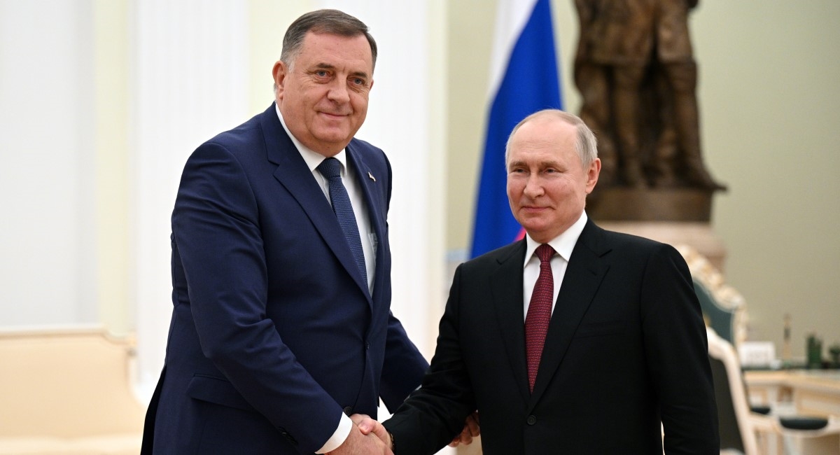 Dodik: Putin zna da BiH zbog Republike Srpske nije uvela sankcije
