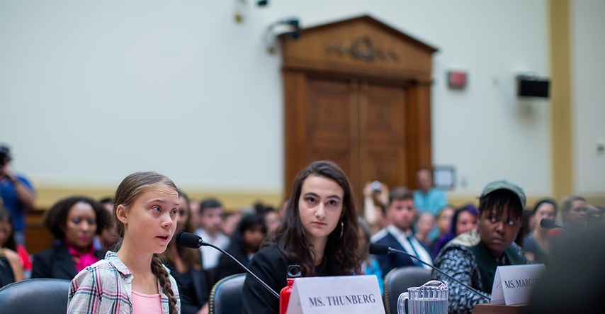 Greta Thunberg američkom Kongresu: Nije vrijeme za snove. Probudite se