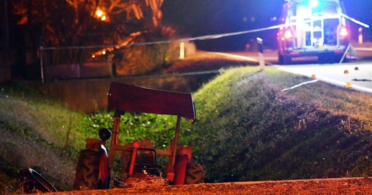 Prometna nesreća kod Samobora, poginuo vozač traktora