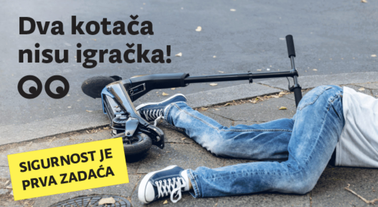 Vozačica (53) oduzela prednost romobilu na kojem se vozilo dvoje mladih