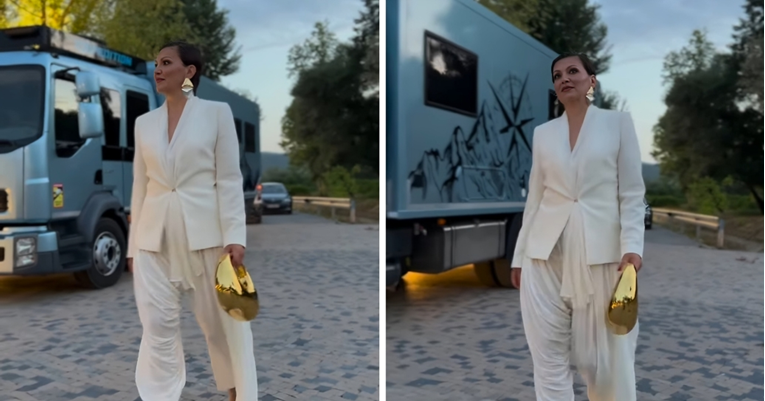 Nina Badrić nosila je kombinaciju koju bismo rado iskopirali