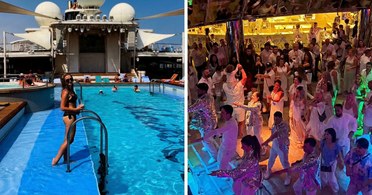 Zarobljeni su u Dubaiju, ali plešu i kupaju se: Prizori s kruzera djeluju nestvarno