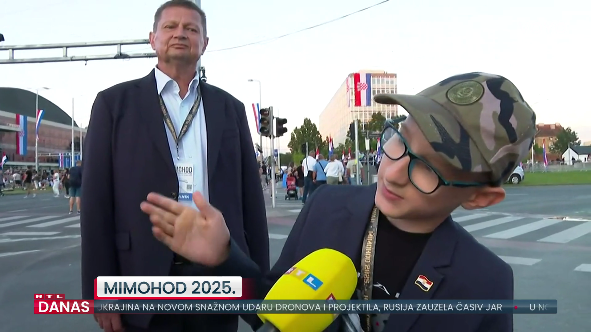Dječak Matej oduševljen mimohodom: "Ja sam stručnjak za naoružanje Hrvatske"