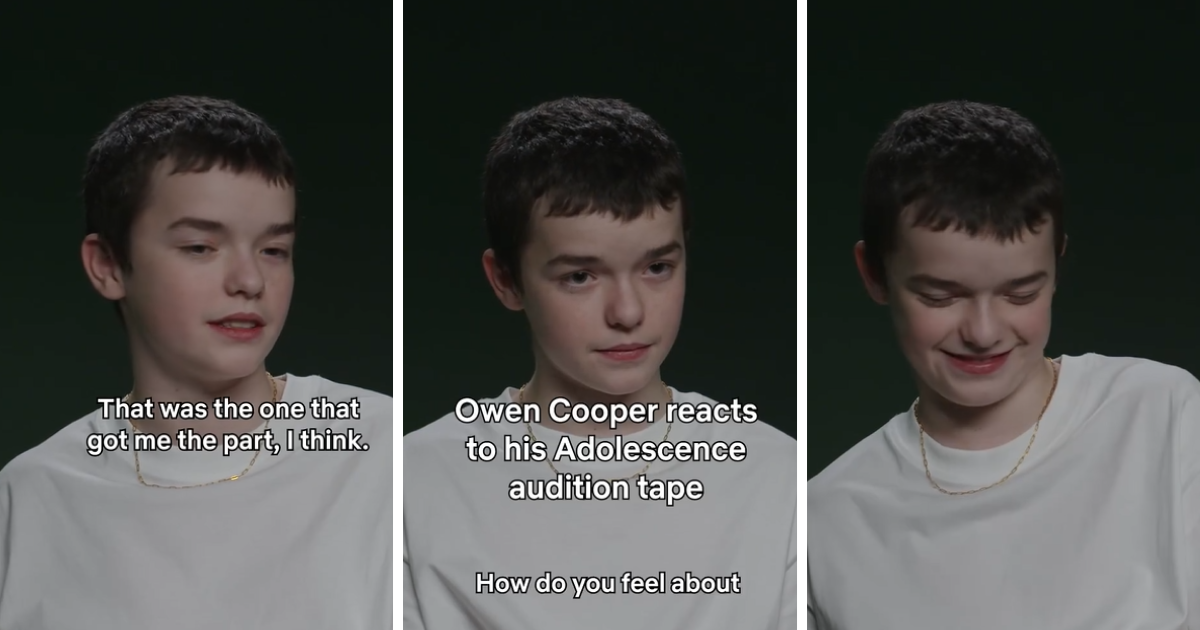 Owen Cooper pogledao svoju audiciju za Adolescence: Ajme, nisam ni znao da su snimali