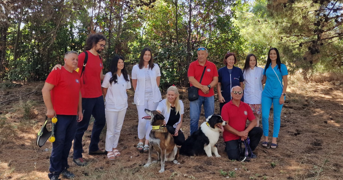 Psi tragači HGSS-a nedavno bili u novoj ulozi: "Nisu studirali medicinu, ali pomažu"