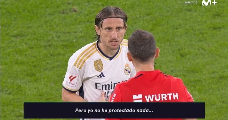 Modrić sucu: Zašto se tako ponašaš prema meni? Ne smijem ti ništa reći