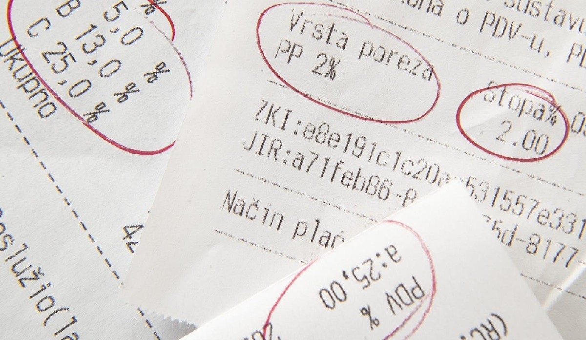 Prošli tjedan izdano 28 posto manje računa nego lani, vrijednost pala za 23 posto