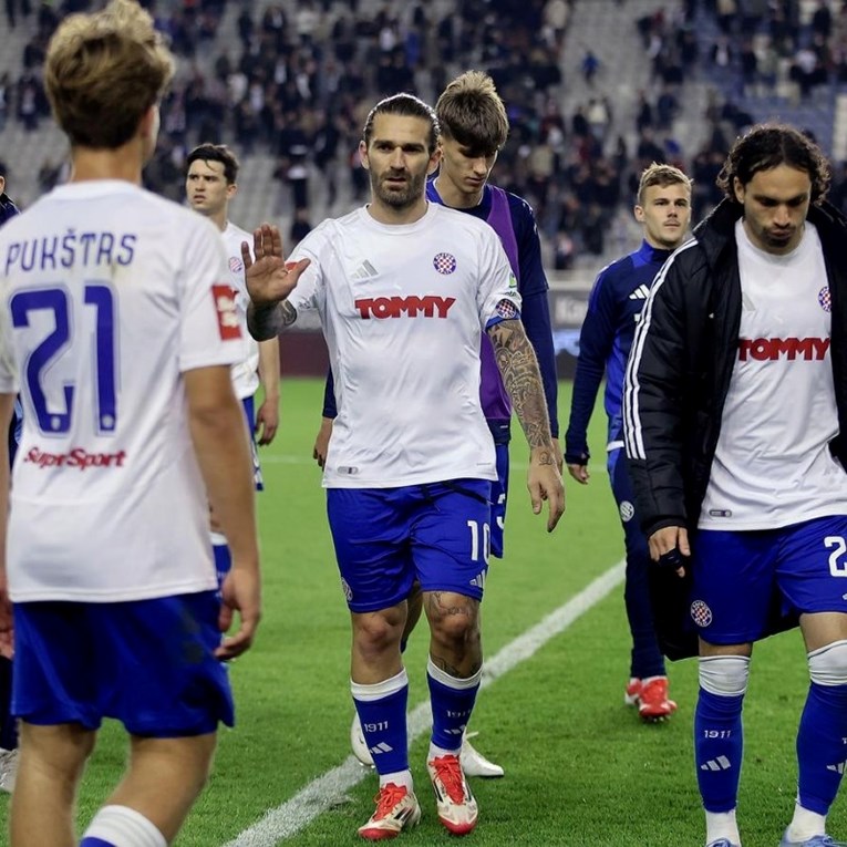 Hajduk se golom u 98. minuti spasio od poraza i pao na drugo mjesto SHNL-a