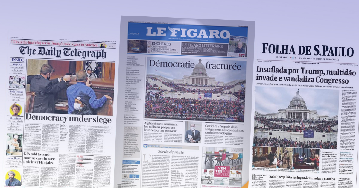 Svjetski mediji osuđuju događaje u Washingtonu: "Državni udar ludila"