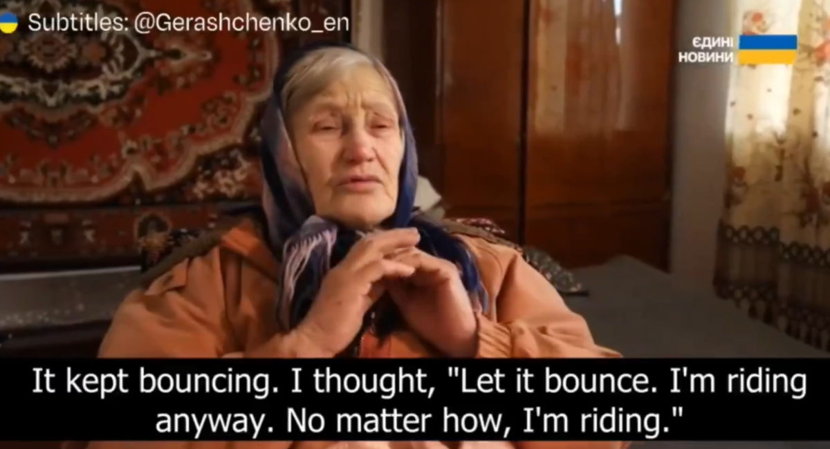 Ukrajinci robotom evakuirali ženu (77) iz ratne zone. Sad je progovorila