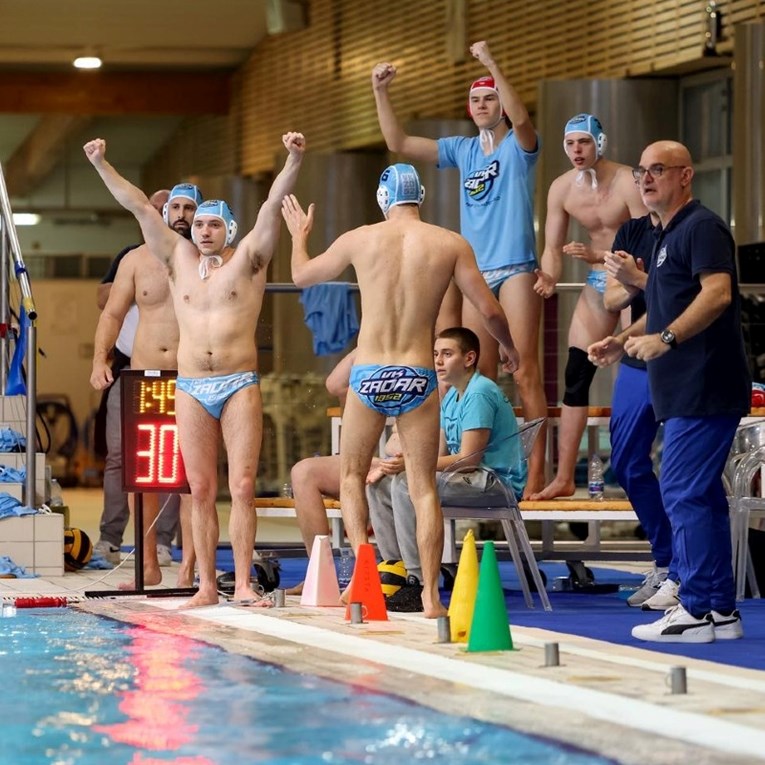 Vaterpolisti Zadra uz podršku Tornada dobili Beograđane i došli pred povijesni uspjeh