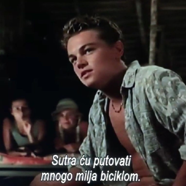 Leo DiCaprio je u filmu 2000. izgovorio rečenicu na hrvatskom. Ovako je to zvučalo