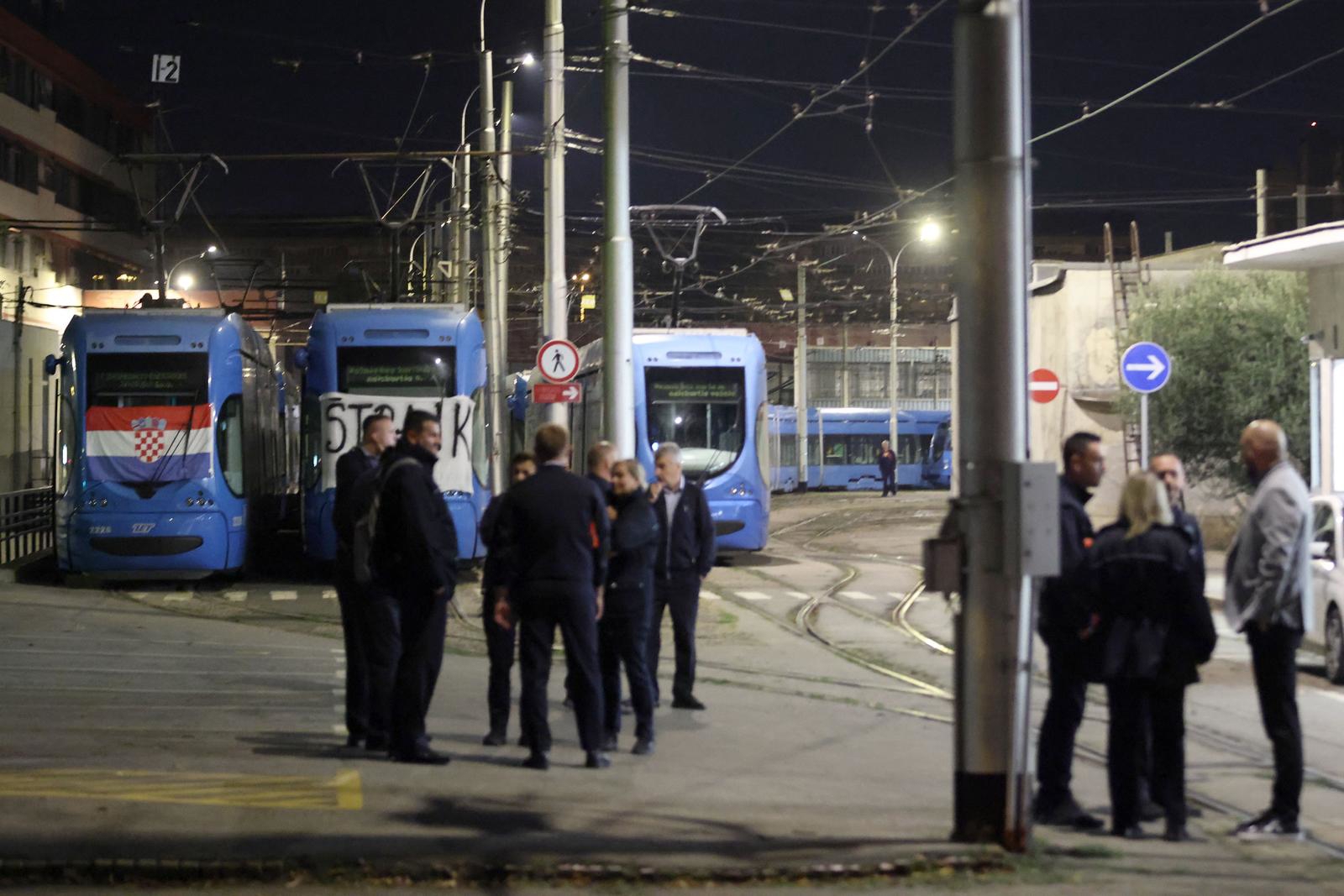 Traje štrajk u Zagrebu: Ne voze tramvaji ni busevi