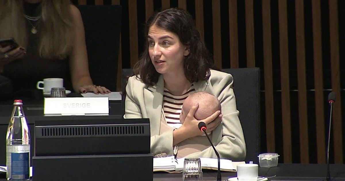 Prvi put u povijesti ministrica povela bebu na sastanak Vijeća EU-a